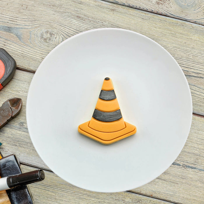 Construction Traffic Cone Cutter & Embosser