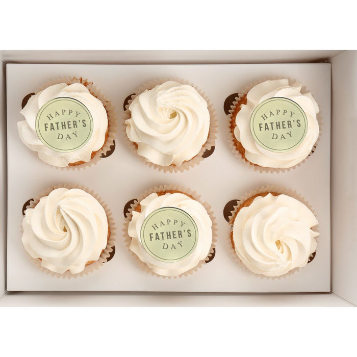 Happy Father's Day Round Border Acrylic Disc - 10pk