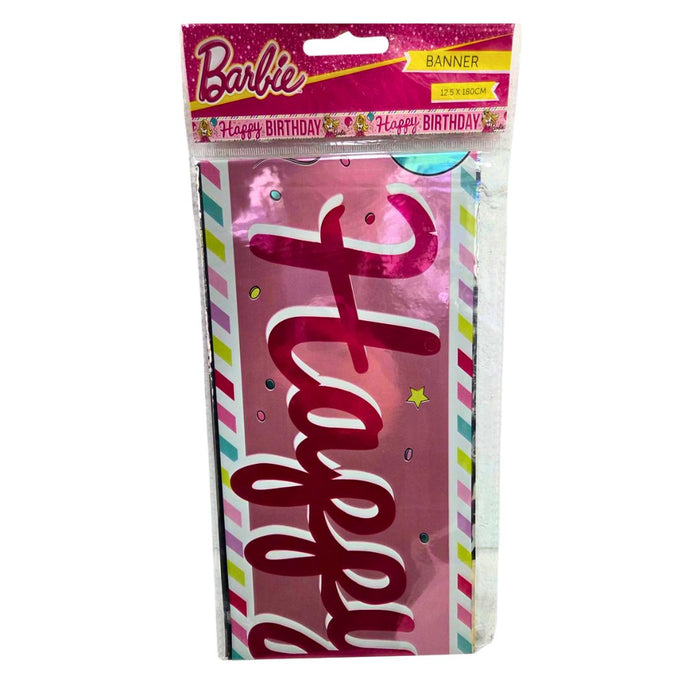 Barbie Party Banner