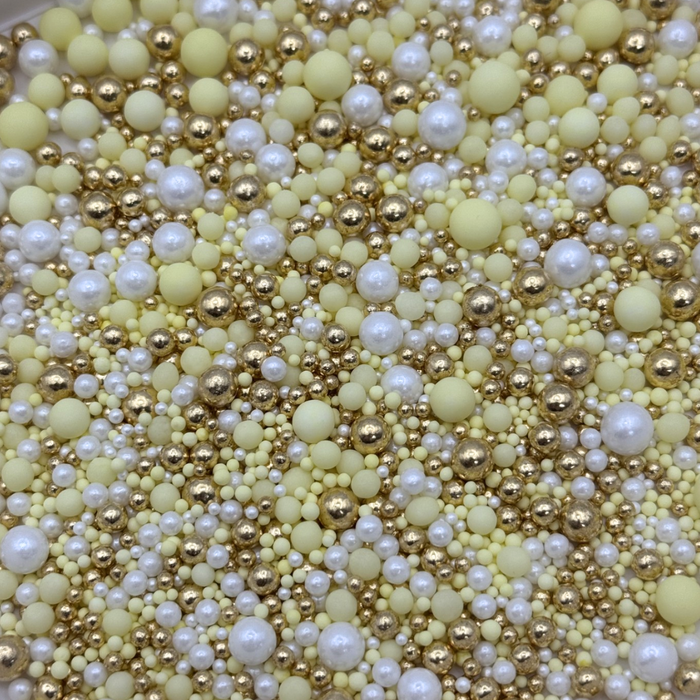 Sprinkle Mix - Lemon Pearl 100g
