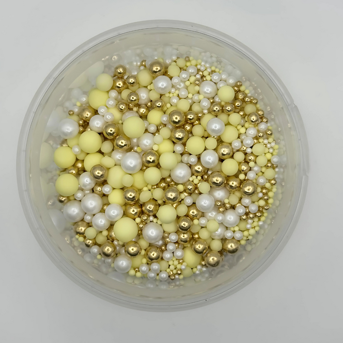 Sprinkle Mix - Lemon Pearl 100g