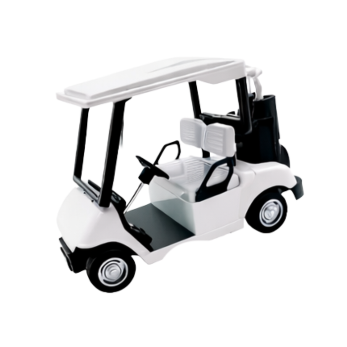 Golf Cart Cake Topper Figurine 1pc