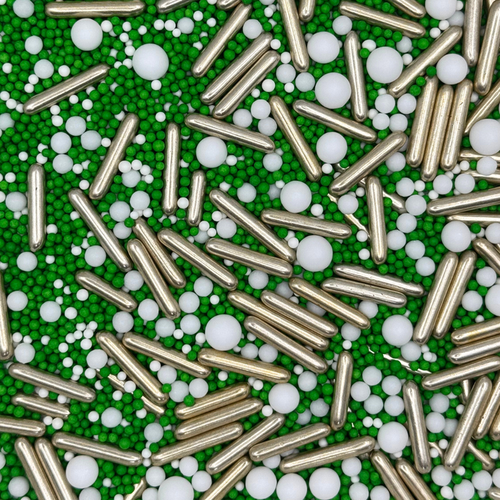 Sprinkle Mix - Green Glitz 100g