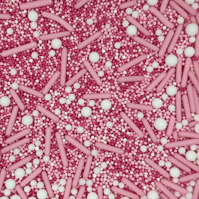 Sprinkle Mix - Pretty in Pink 100g