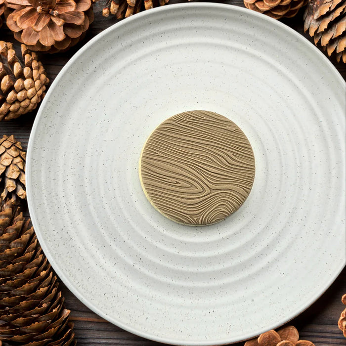Wood Grain Pattern Plate