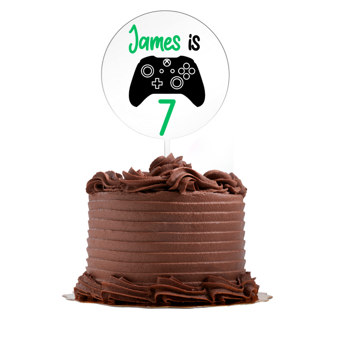 Personalised Cake Topper - Xbox Controller *Pre Order*