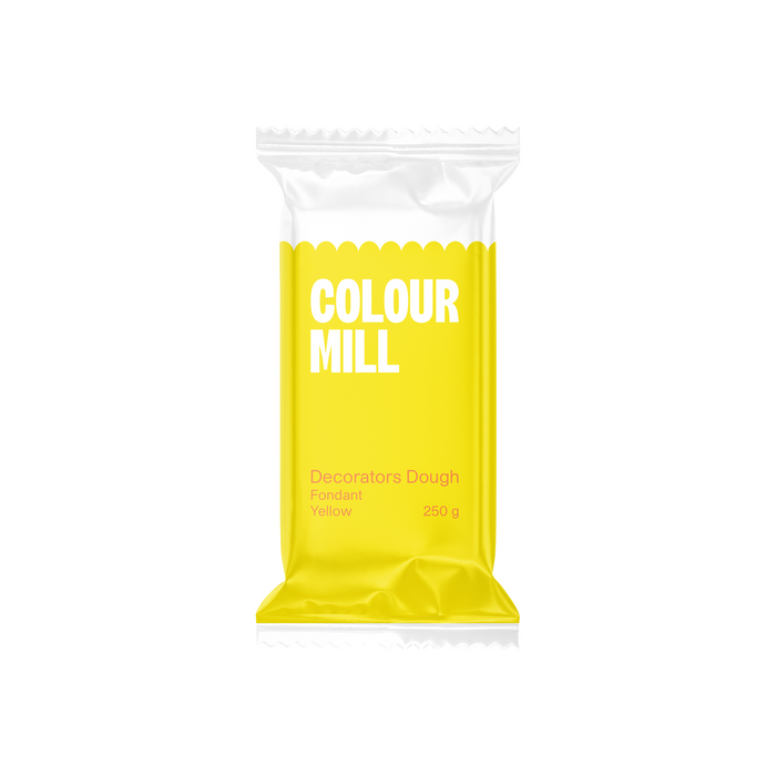 Colour Mill Decorators Dough - Yellow 250g