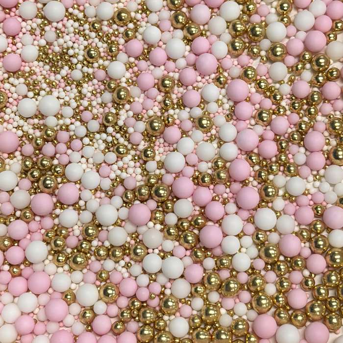 Golden Blush Sprinkles 100g - Sweet Celebrate
