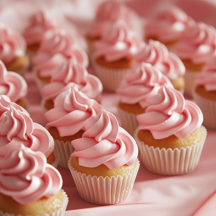 Mini WHITE Greaseproof Paper Baking Cups (50 pack) - 35mm Base