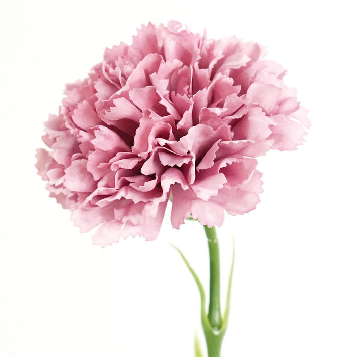 Carnation Stem (Dusty Mauve) Natural Touch
