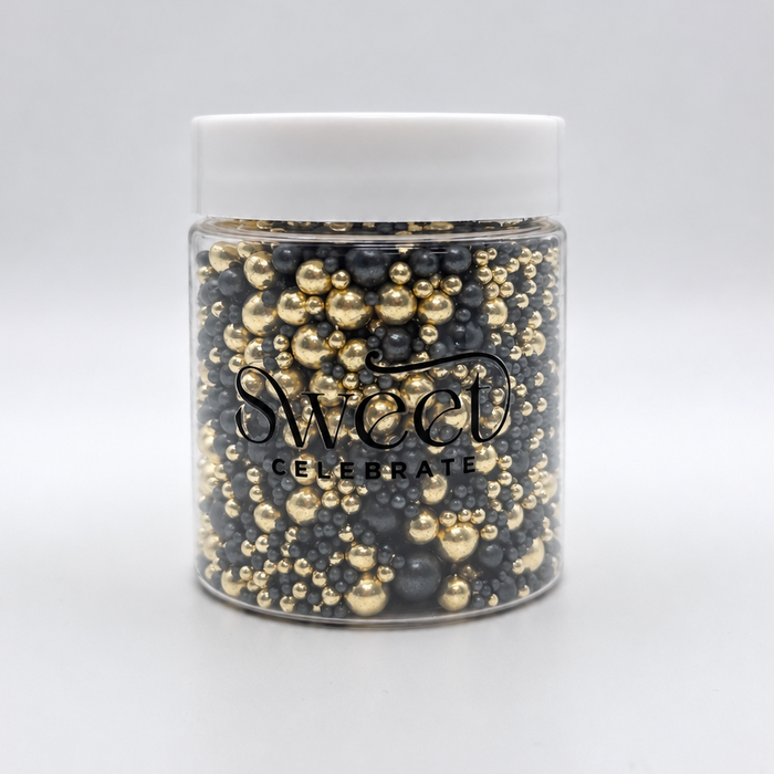Midnight Gold Sprinkles 100g - Sweet Celebrate