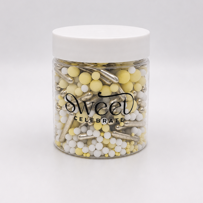 Lemon Luxe Sprinkles 100g - Sweet Celebrate