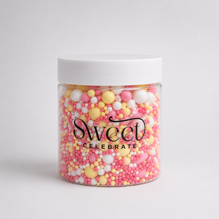 Pink Bloom Sprinkles 100g - Sweet Celebrate