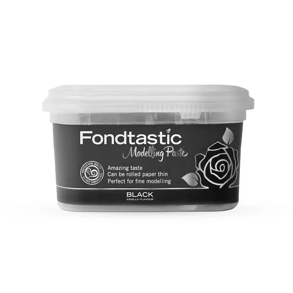 Fondtastic Premium Modelling Paste - Black 250g