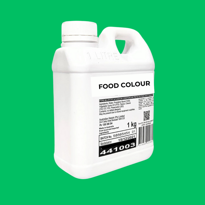 Bakels Liquid Colour 1L - Apple Green *Pre Order*