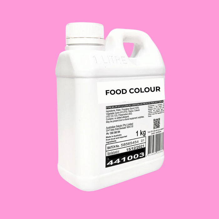 Bakels Liquid Colour 1L - French Pink *Pre Order*