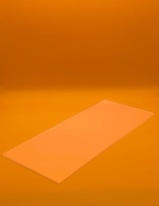 Acrylic Buttercream Comb - Straight Edge