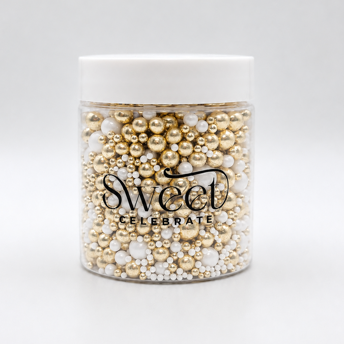 Gold Luxe Sprinkles 100g - Sweet Celebrate