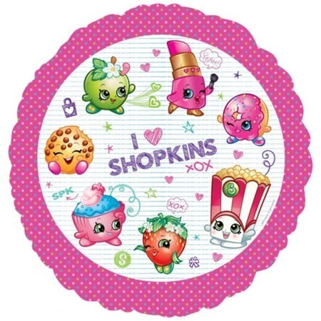 18inch Foil - Shopkins Foil Balloon