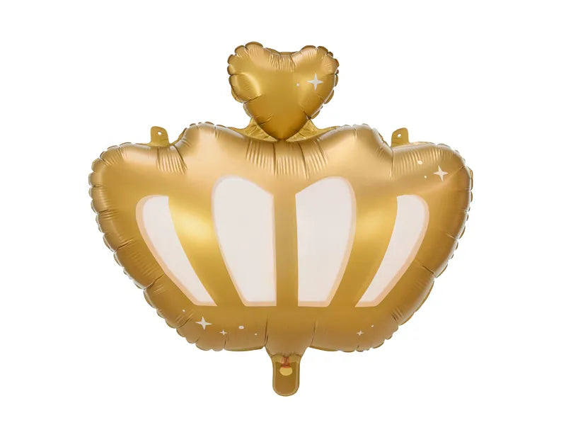 Golden Crown Supershape Foil Balloon