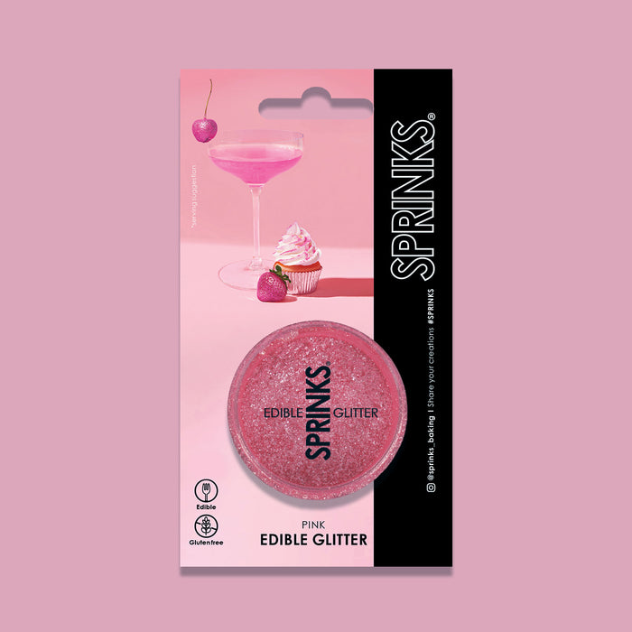 SPRINKS Edible Glitter (2g) - PINK