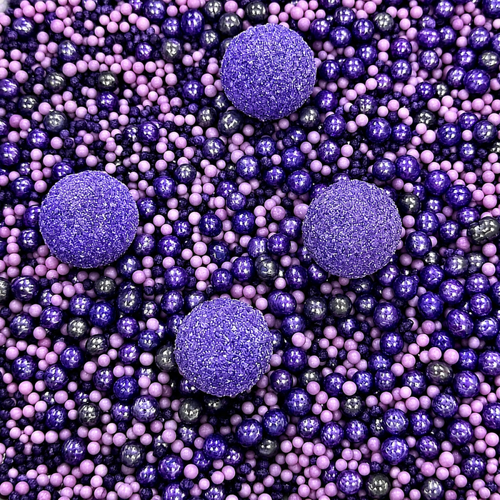 Purple Glitter Bling Sprinkles 100g - Sweet Celebrate