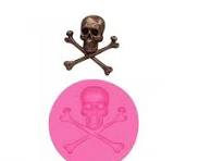 Skull Pink Silicone Mould