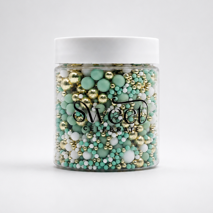 Evergreen Elegance Sprinkles 100g - Sweet Celebrate
