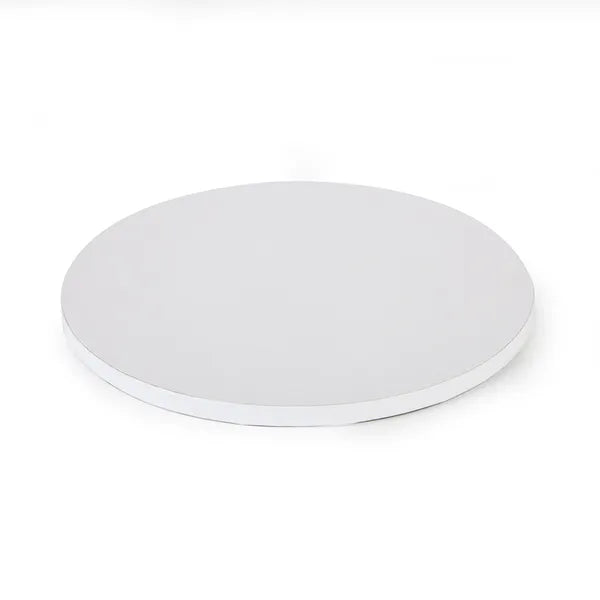 12mm Drum Cake Board White - 10" Round