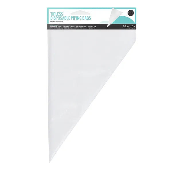 Mondo Tipless Piping Bags 12inch - 50pk