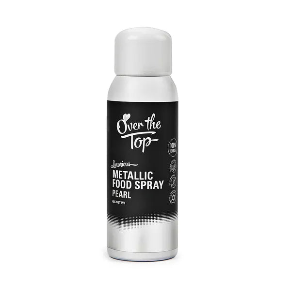OTT Metallic Food Spray Pearl White 48g