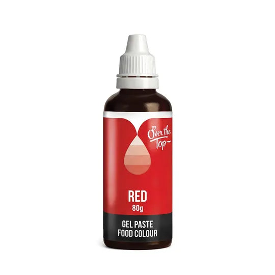 OTT Gel Food Colour- Red 80g