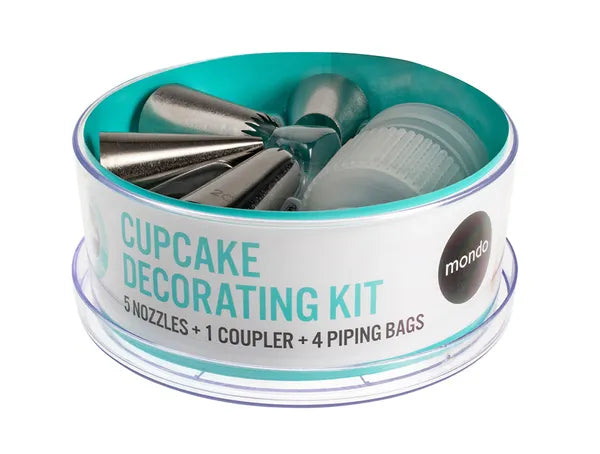 Mondo Cupcake Decorating Piping Set 10pc