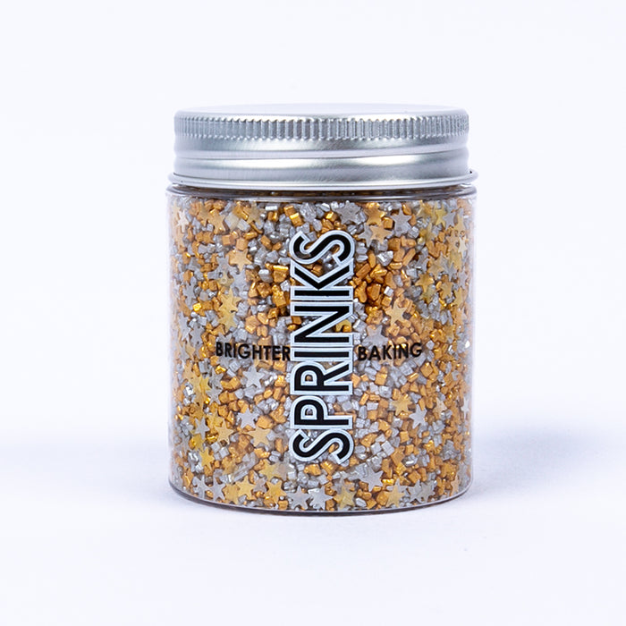 GOLD RUSH GLITZ Sprinkles (80g) - by Sprinks