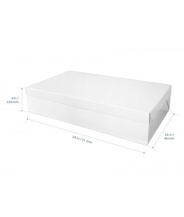 Cake Box Rectangle 28x16x6"