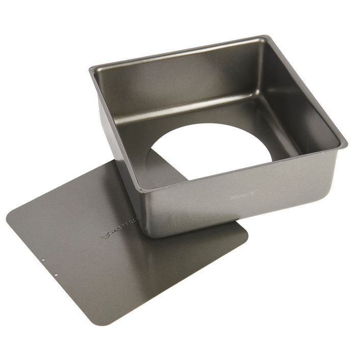 MasterCraft Heavy Loose Base Square Deep Cake Pan 21cm