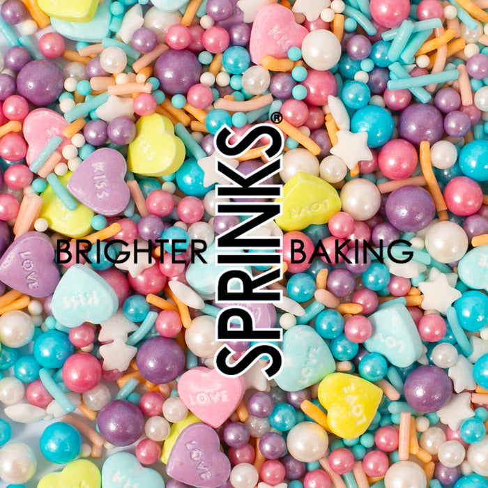 SWEETIE HEARTS KISS & LOVE Sprinkles (70g) - by Sprinks