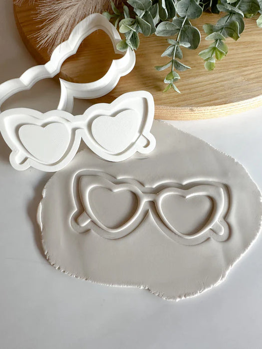 Heart Glasses Debosser And Cutter
