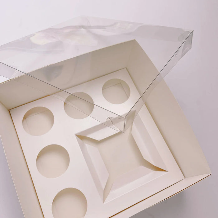 More Bento Box 5" Cake & 5 Cuppies Boxes - Regular
