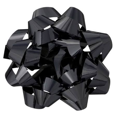 Jumbo Big Gift Bow Black
