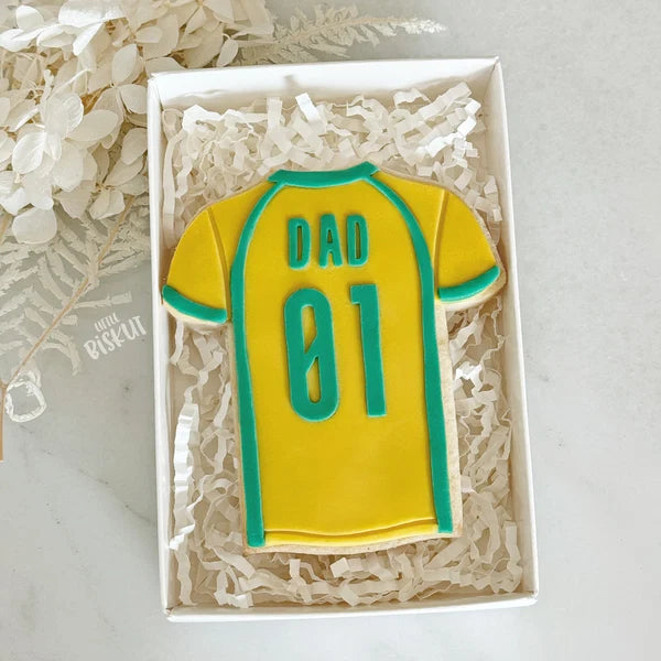 Dad Jersey Cutter & Debosser Set (Little Biskut)
