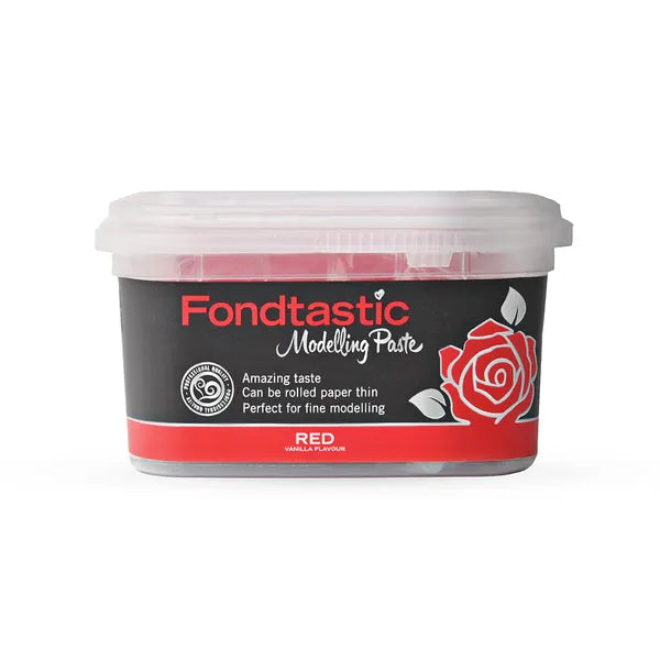 Fondtastic Premium Modelling Paste - Red 250g