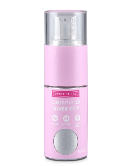 Glitter Pump – Silver City