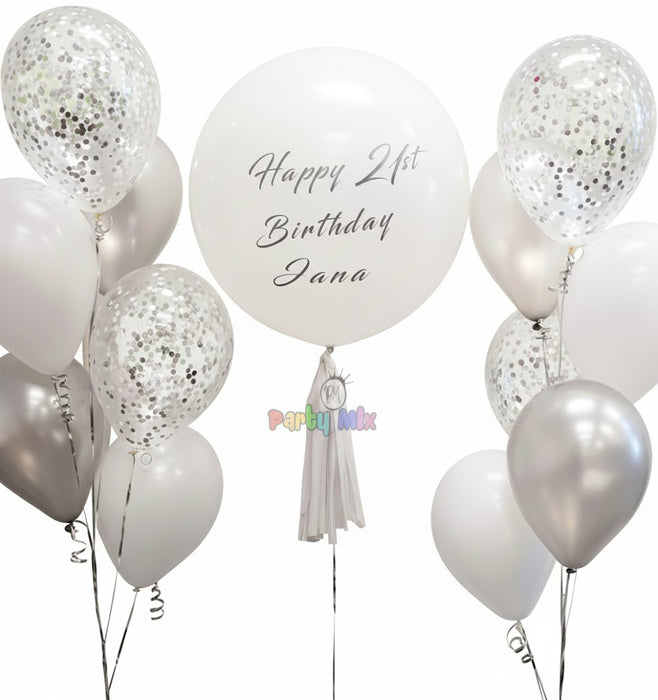 Personalised 60cm Balloon Package