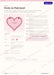 Pretty in Pink vintage heart cake design preview