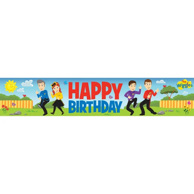 The Wiggles Birthday Banner