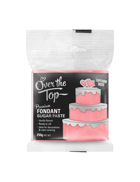 Over The Top Fondant Rose Pink 250g