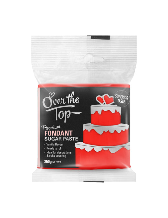 Over The Top Fondant Red 250g