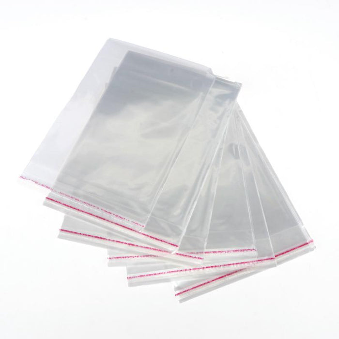 Premium Peel & Seal Cellophane Bags - 23cm x 15cm 50pk