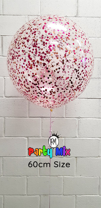 Confetti Balloon 30cm/46cm/60cm/90cm
